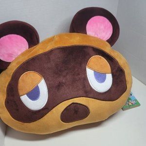Club Mocchi Mocchi Nintendo Animal Crossing Tom Nook 15 Inch Plush Pillow